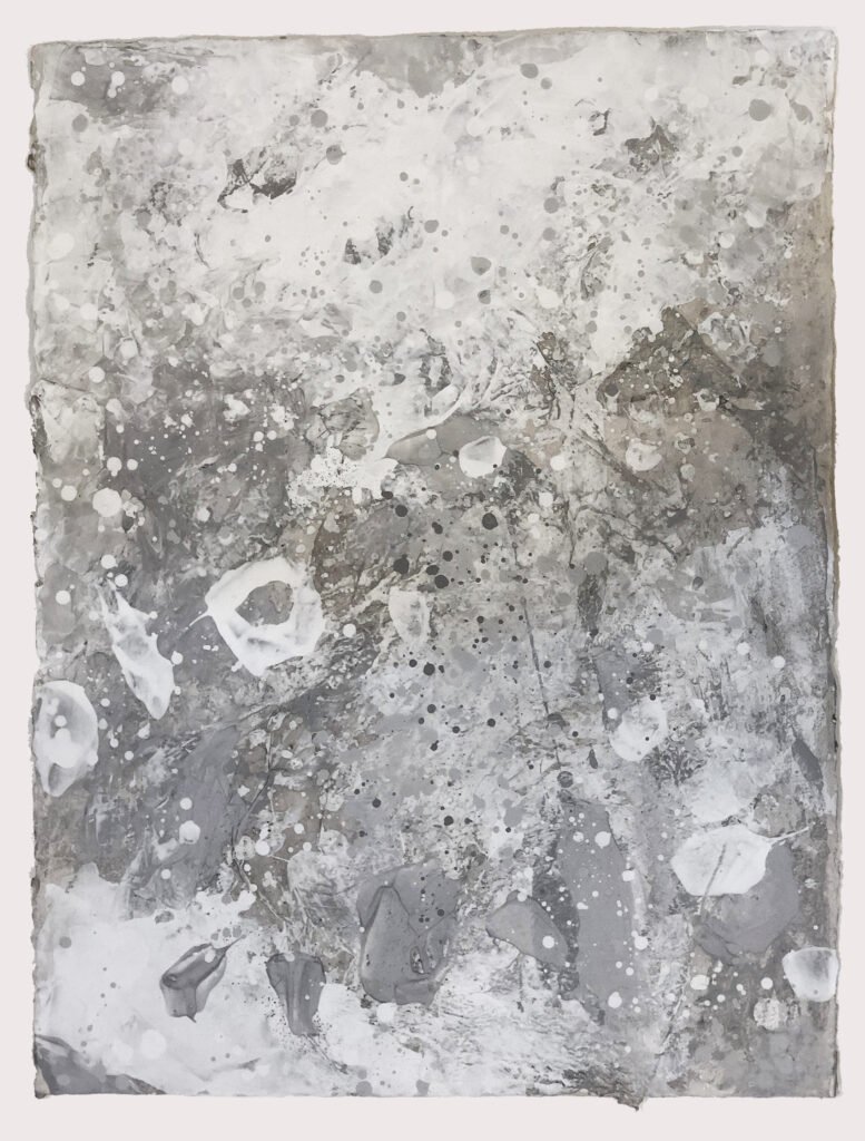 雪 壓克力紙張 / 76 X 52 cm